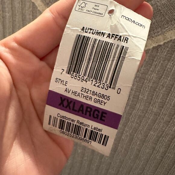 Style & Co‎ Top Womens XXL Boho Coquette Dainty Crochet Knit Cottagecore Vintage - Picture 10 of 10